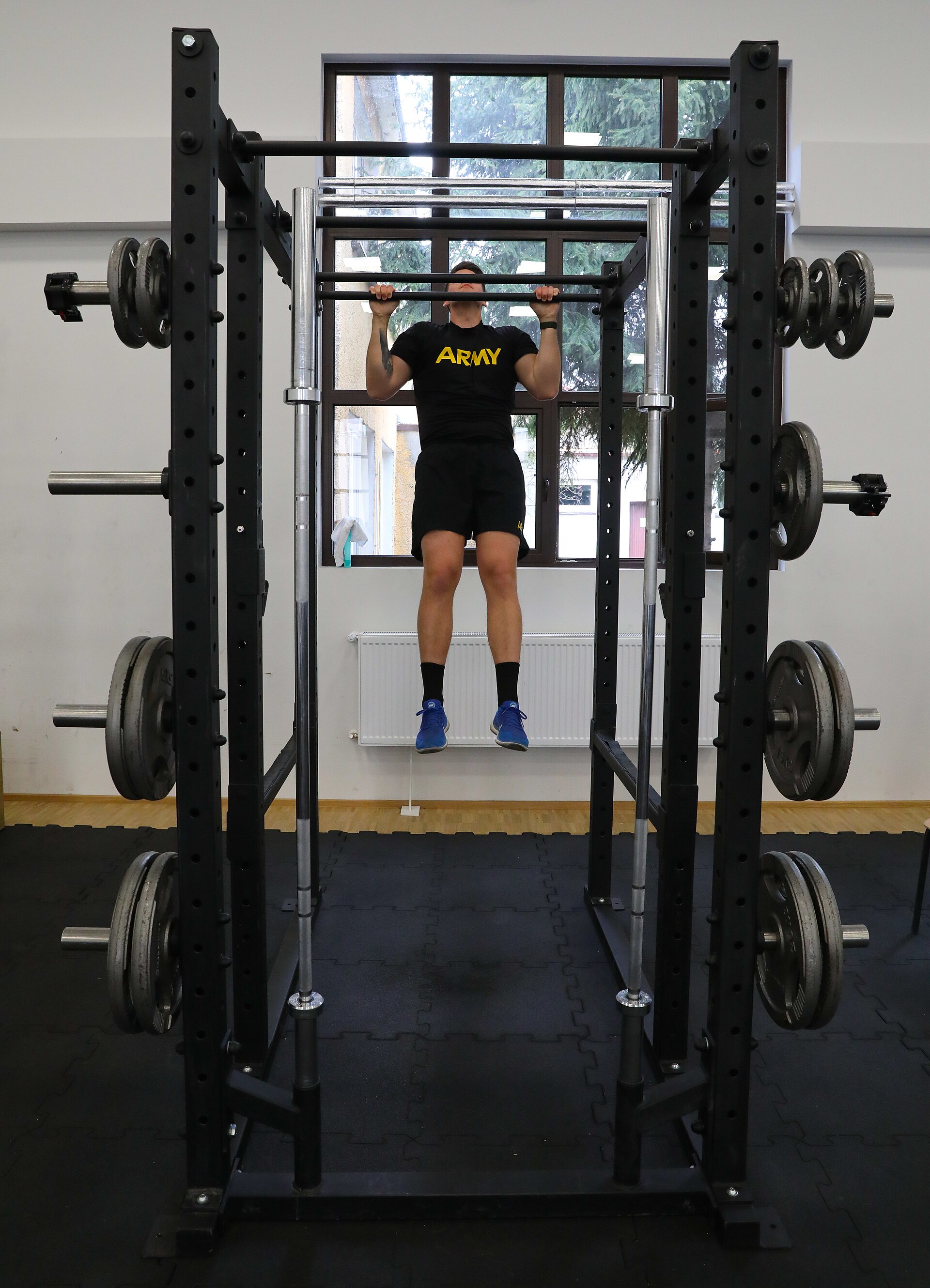 Real people doing bodyweight strength training