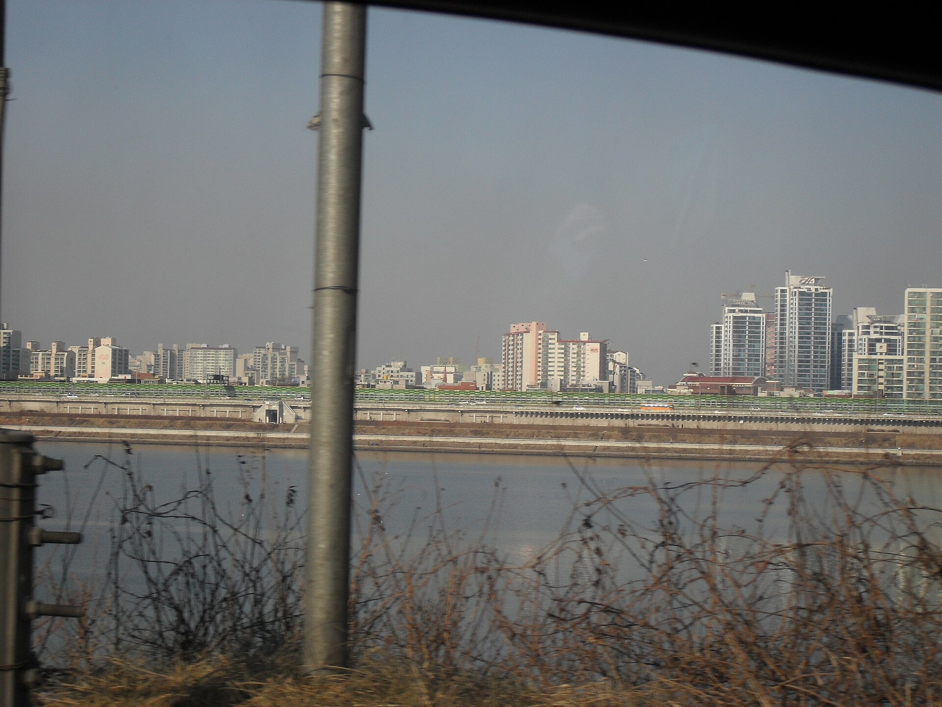 bike ride scenery for Han River Seoul near Seoul