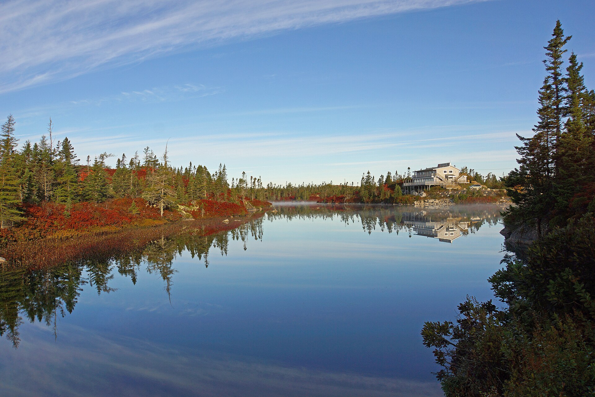 canoe trip scenery for Kejimkujik Canoe Route near Nova Scotia