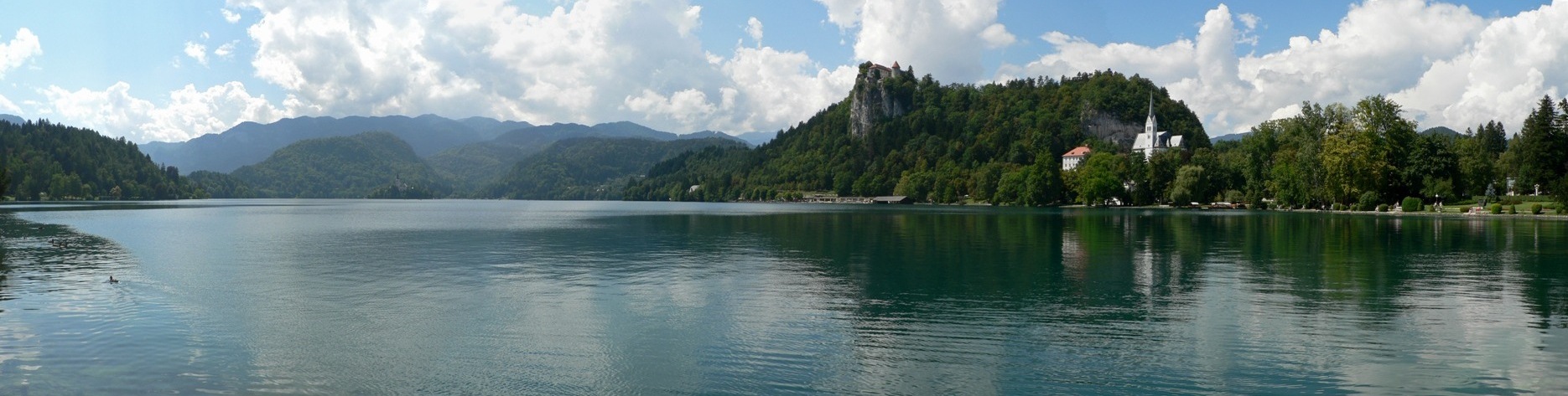 hike scenery for Lake Bled and Vintgar Gorge near Bled